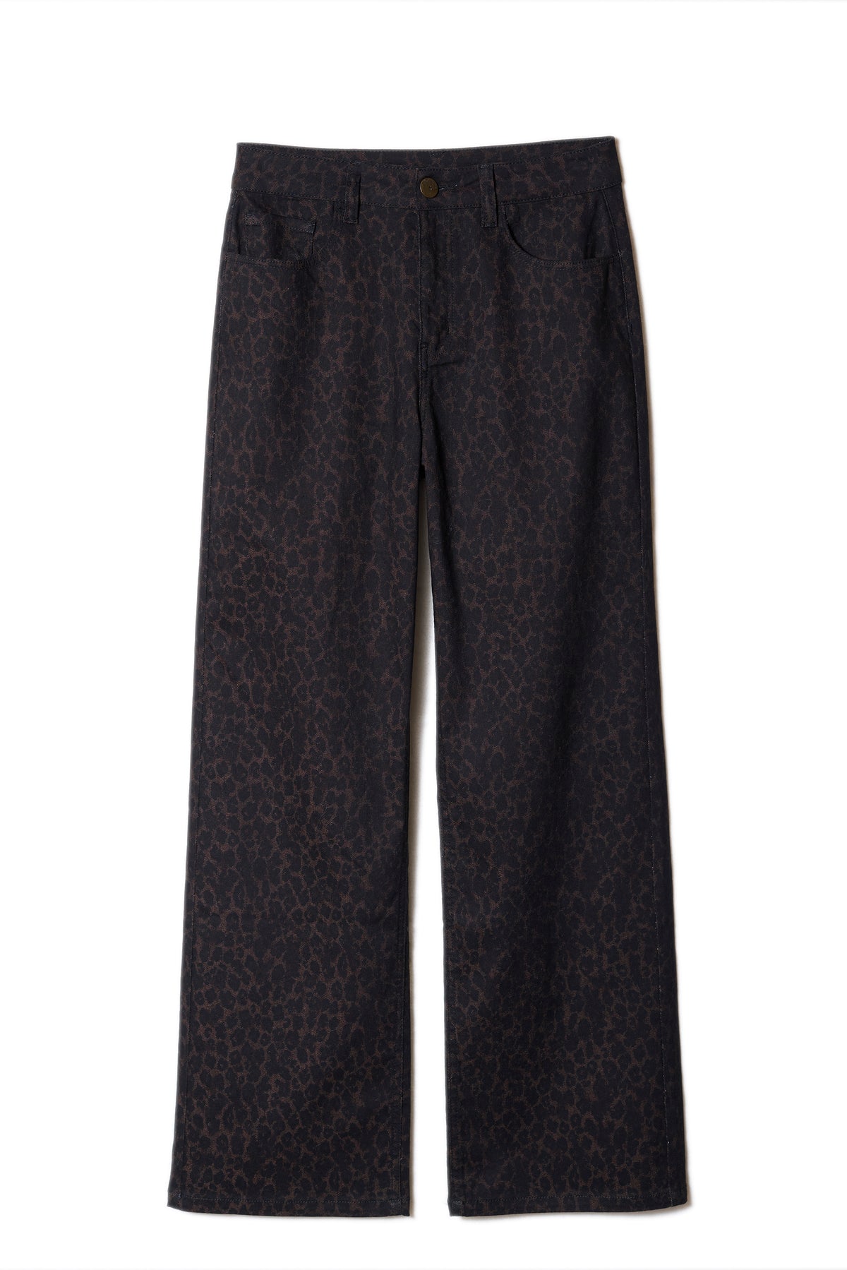 Pantalon léopard jambe large - Sud Express - 6 - Sud Express