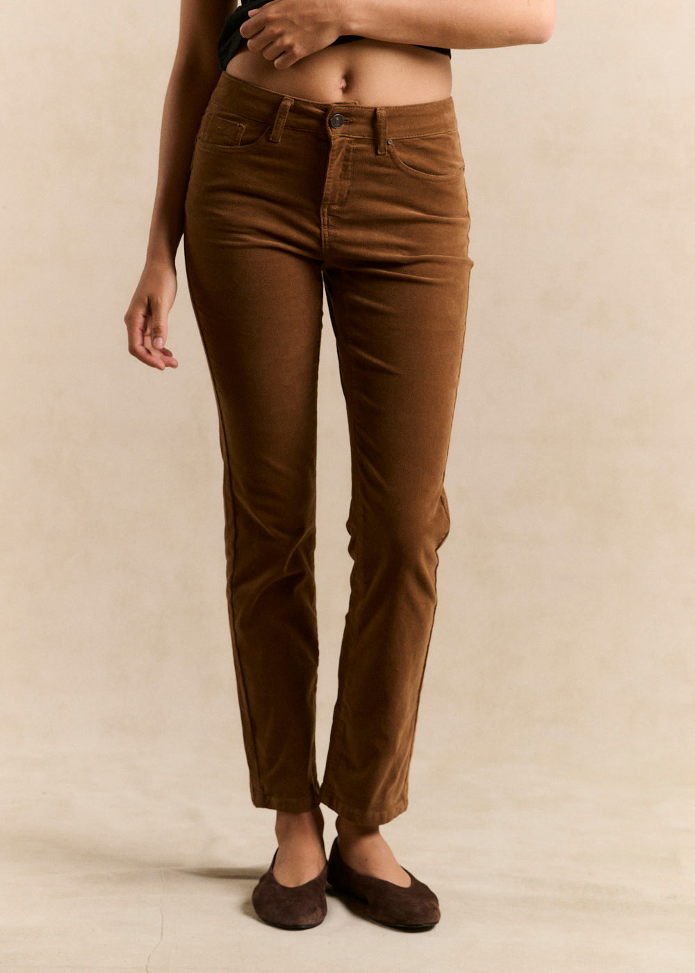 Velvet pants - Sud Express - 2 - Sud Express
