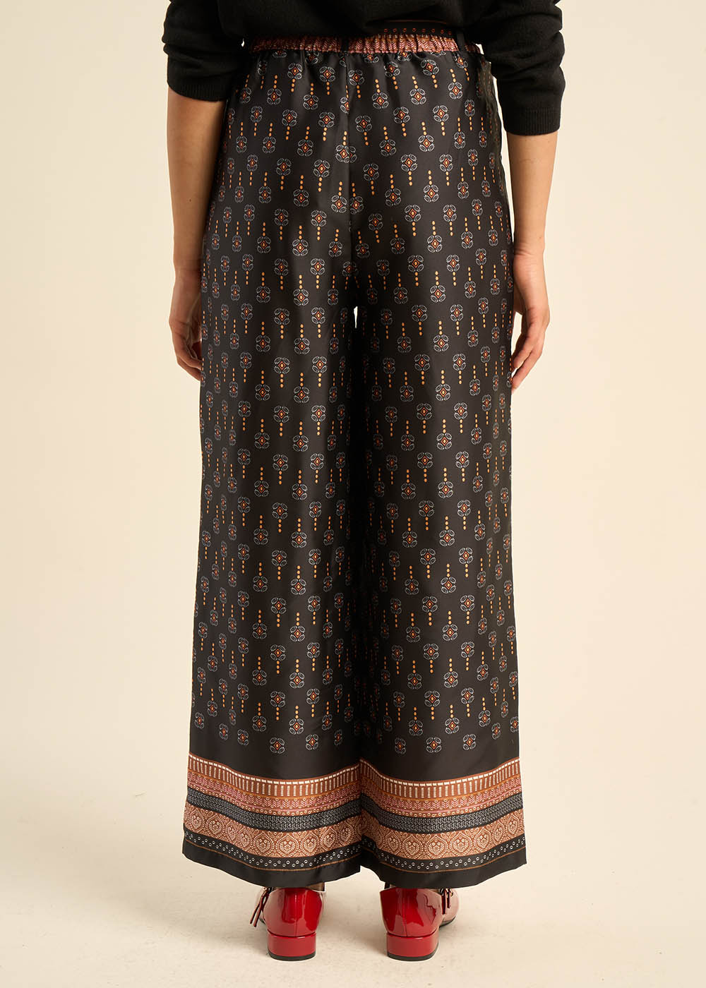 Printed wide-leg pants - Sud Express - 3 - Sud Express