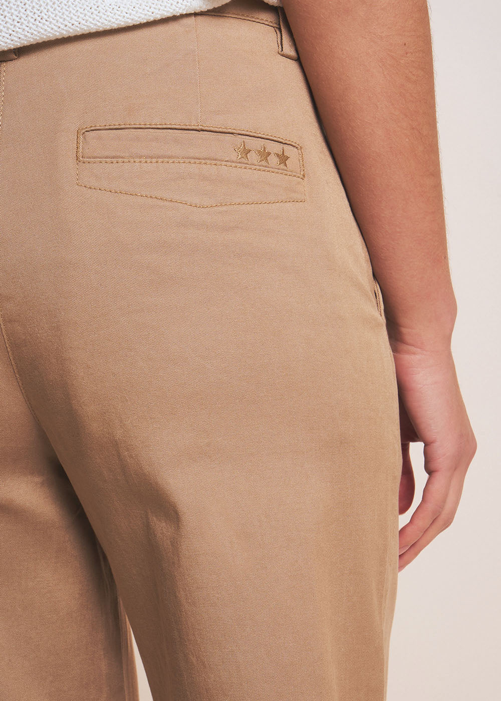 High-waisted straight-leg trousers - Sud Express - 5 - Sud Express