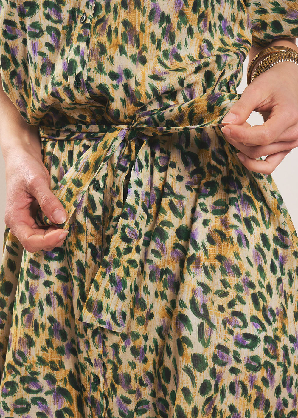 A reimagined leopard-print dress - Sud Express - 6 - Sud Express