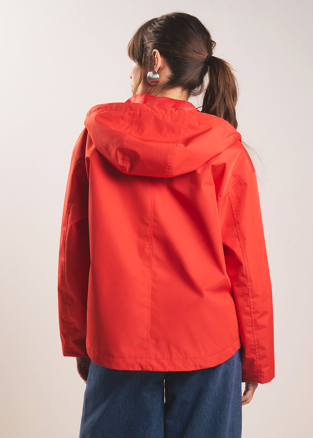 Water-repellent raincoat with hood - Sud Express - 3 - Sud Express