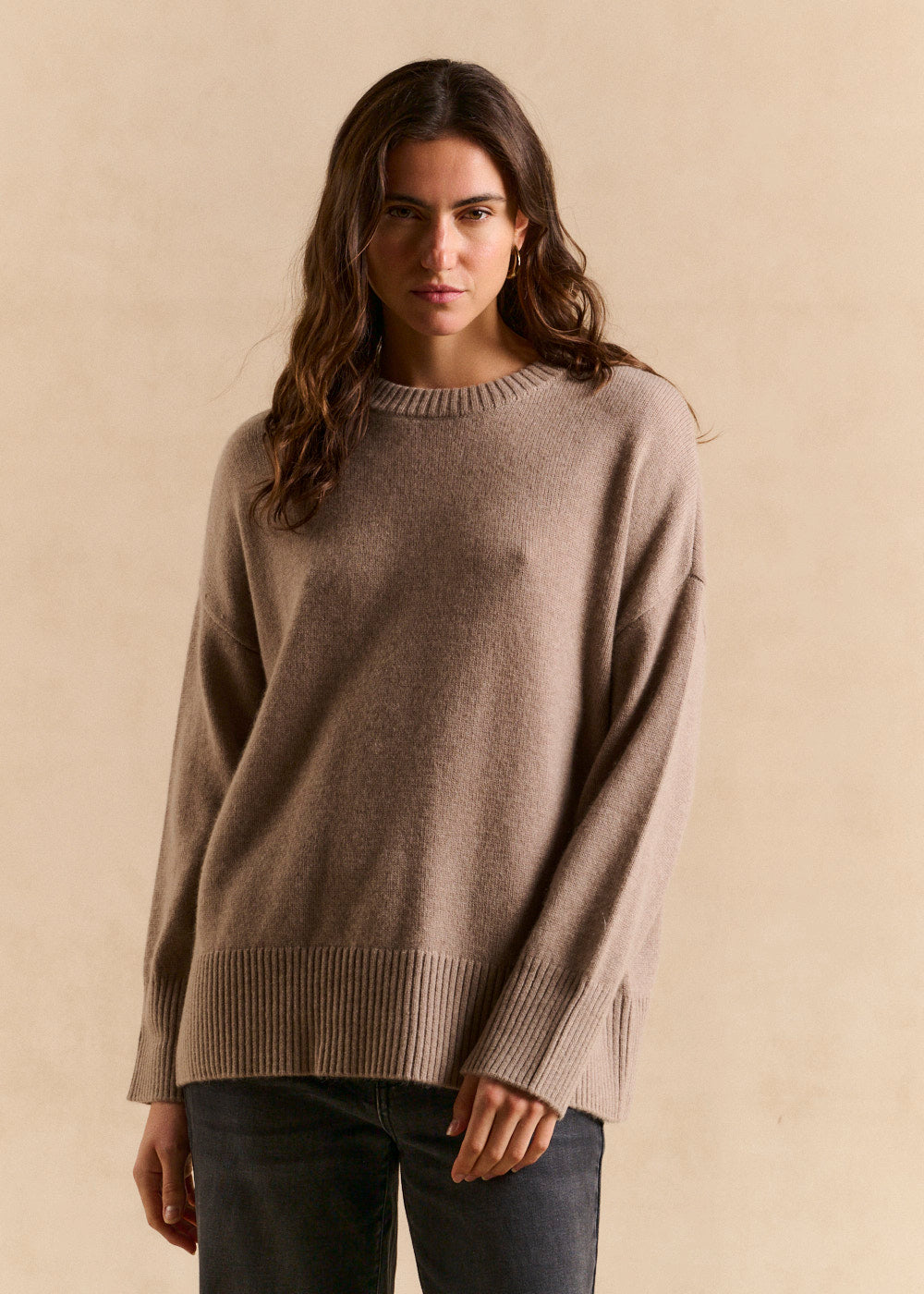 Cashmere crew neck sweater - Sud Express - 5 - Sud Express