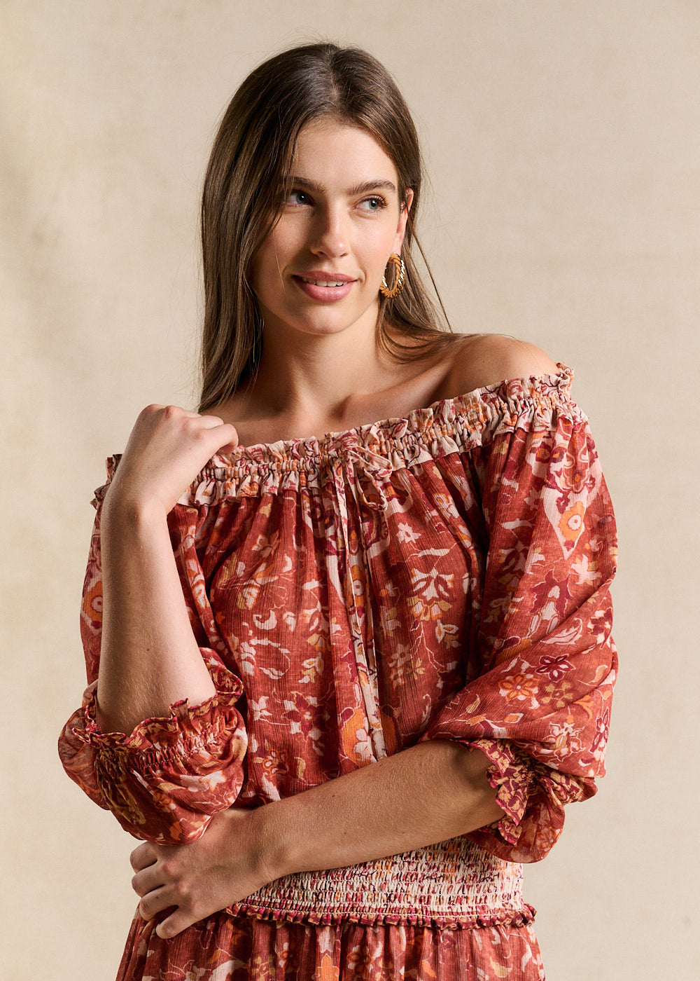 TALBANIA Indian print top - 4 - Sud Express - Sud Express