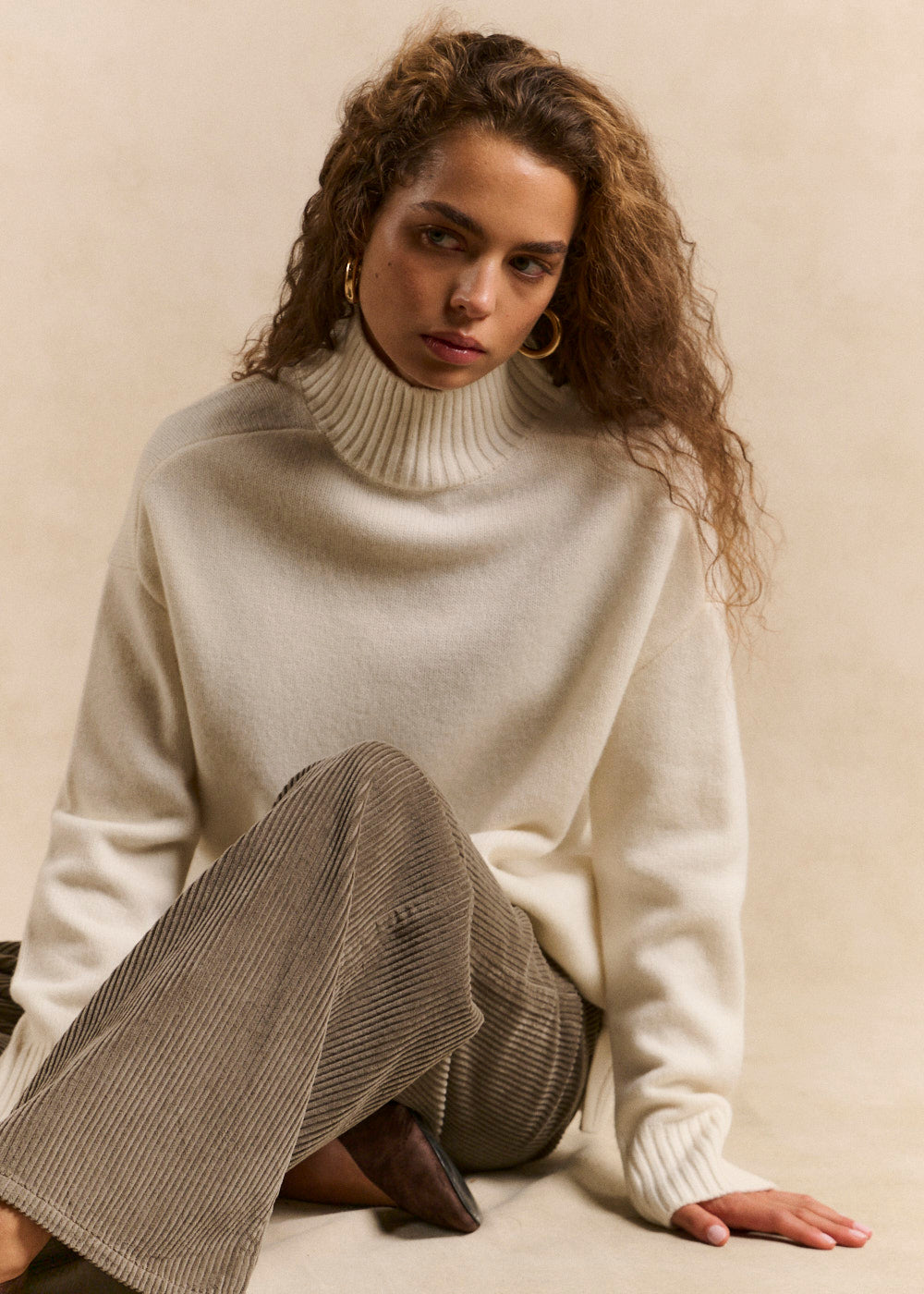 High-necked woollen jumper - Sud Express - 5 - Sud Express