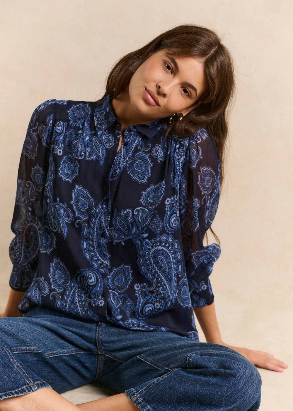 Paisley print shirt - Sud Express - 1 - Sud Express