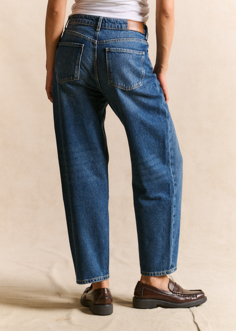 Barrel-cut jeans - Sud Express - 3 - Sud Express