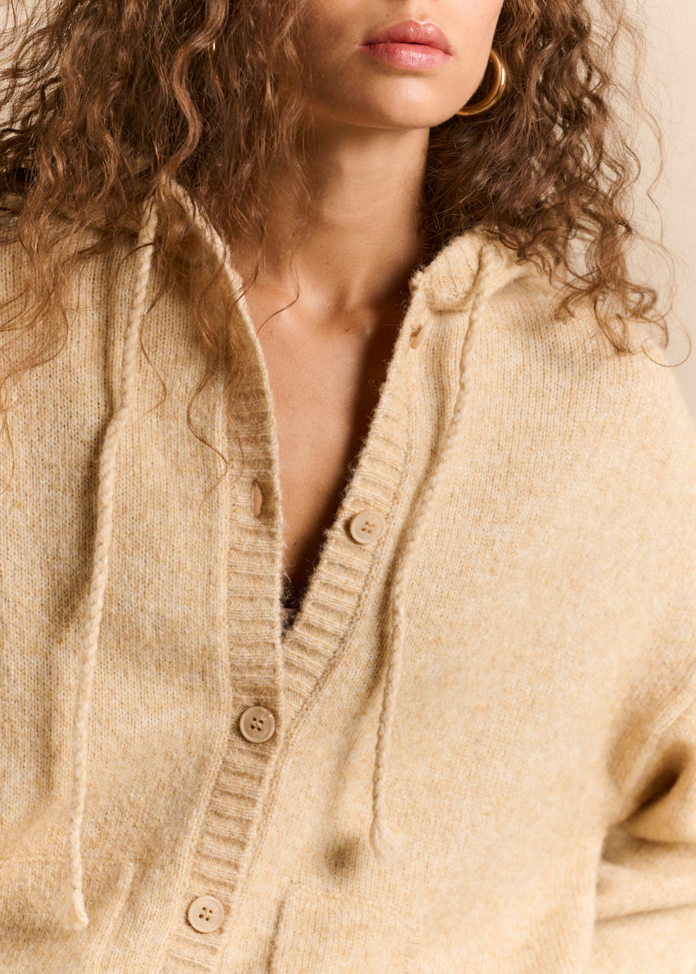 GLORIETTE Loose-fitting hooded jumper - 4 - Sud Express - Sud Express