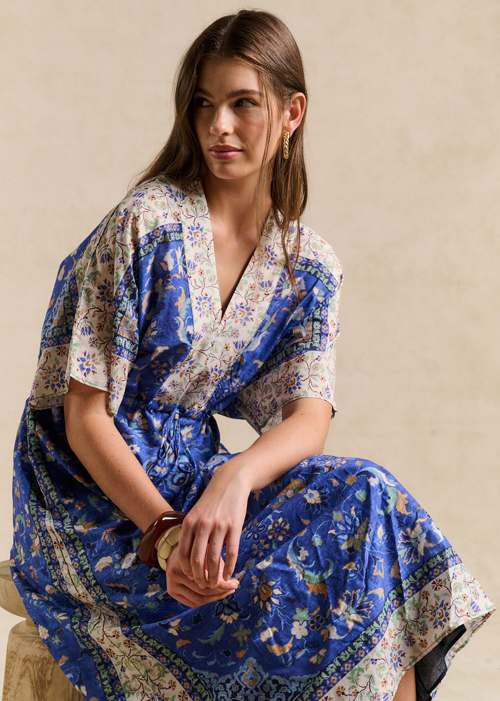 Printed Maxi Dress - Sud Express - 5 - Sud Express