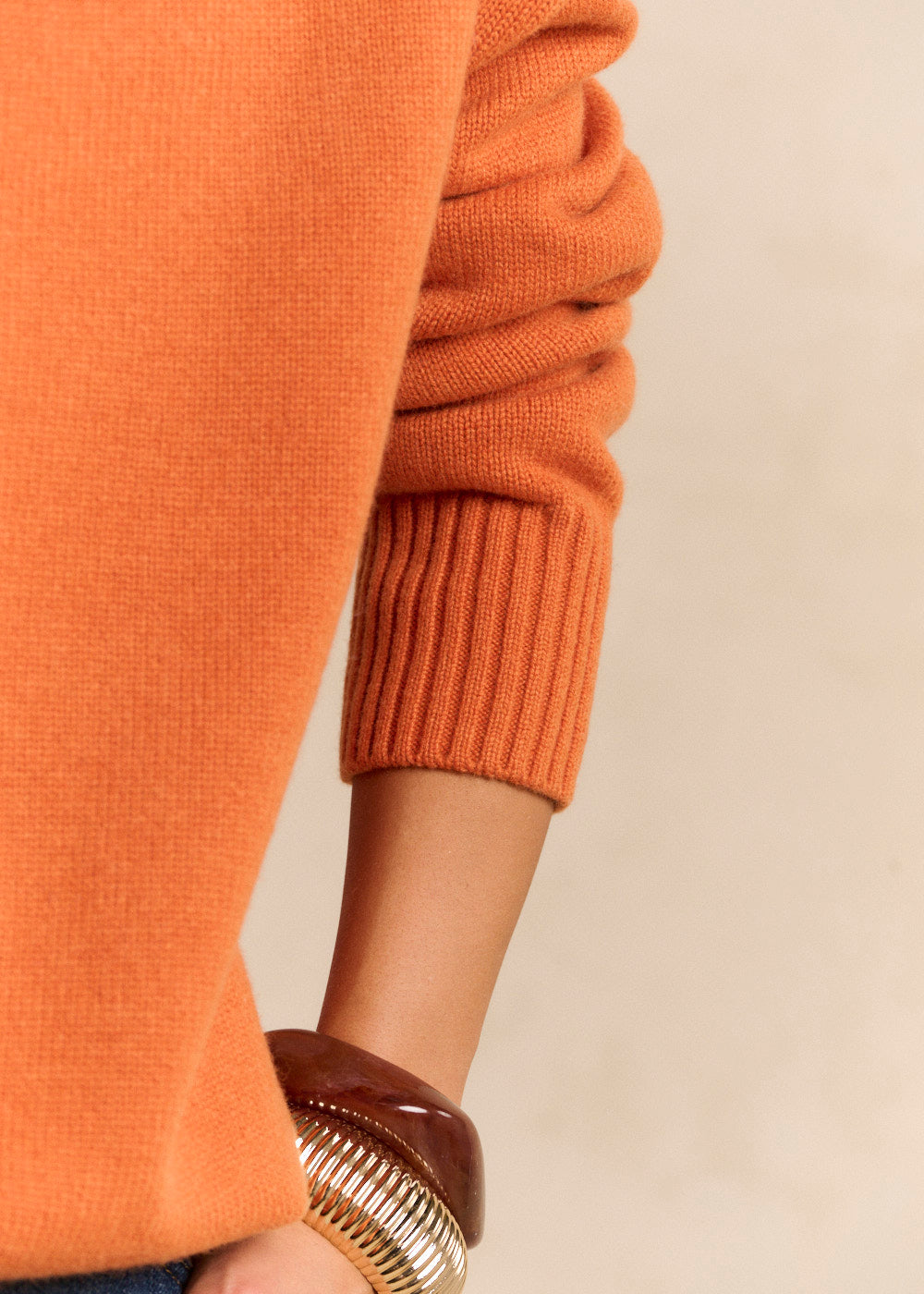 High-necked woollen jumper - Sud Express - 4 - Sud Express