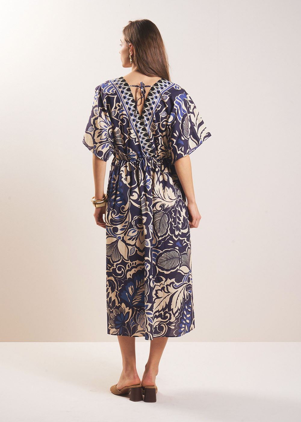Printed kimono dress - Sud Express - 3 - Sud Express