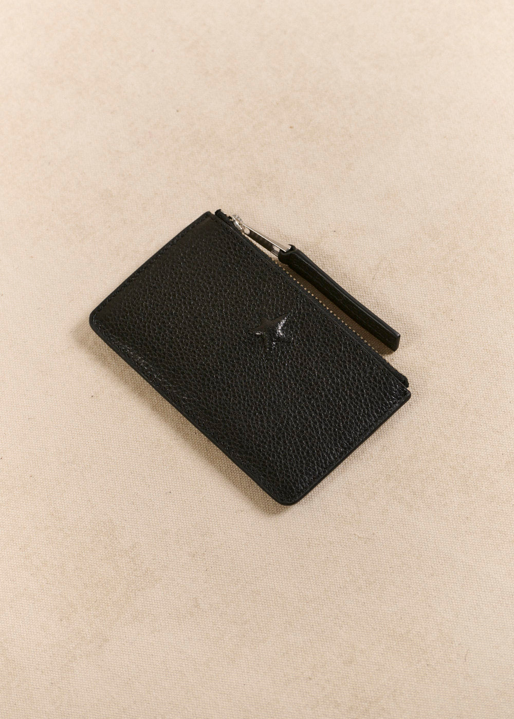 Zipped leather card holder - Sud Express - 1 - Sud Express