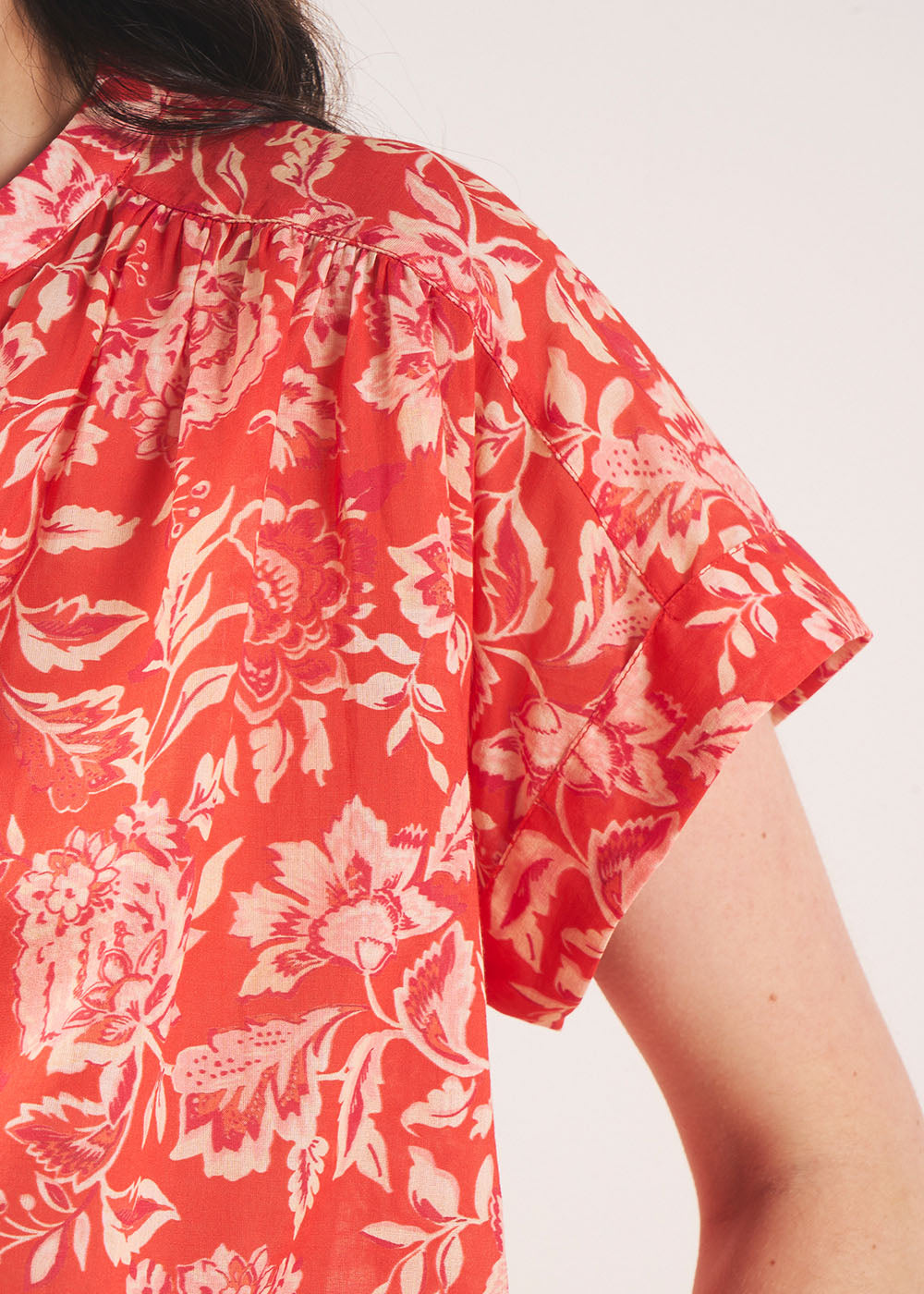 Printed cotton shirt - Sud Express - 6 - Sud Express