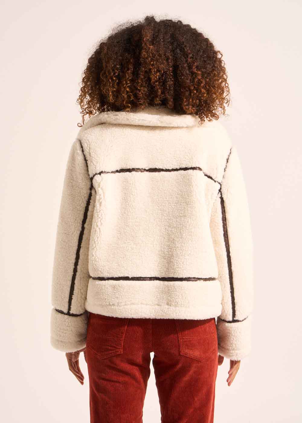 Faux fur coat - Sud Express - 3 - Sud Express