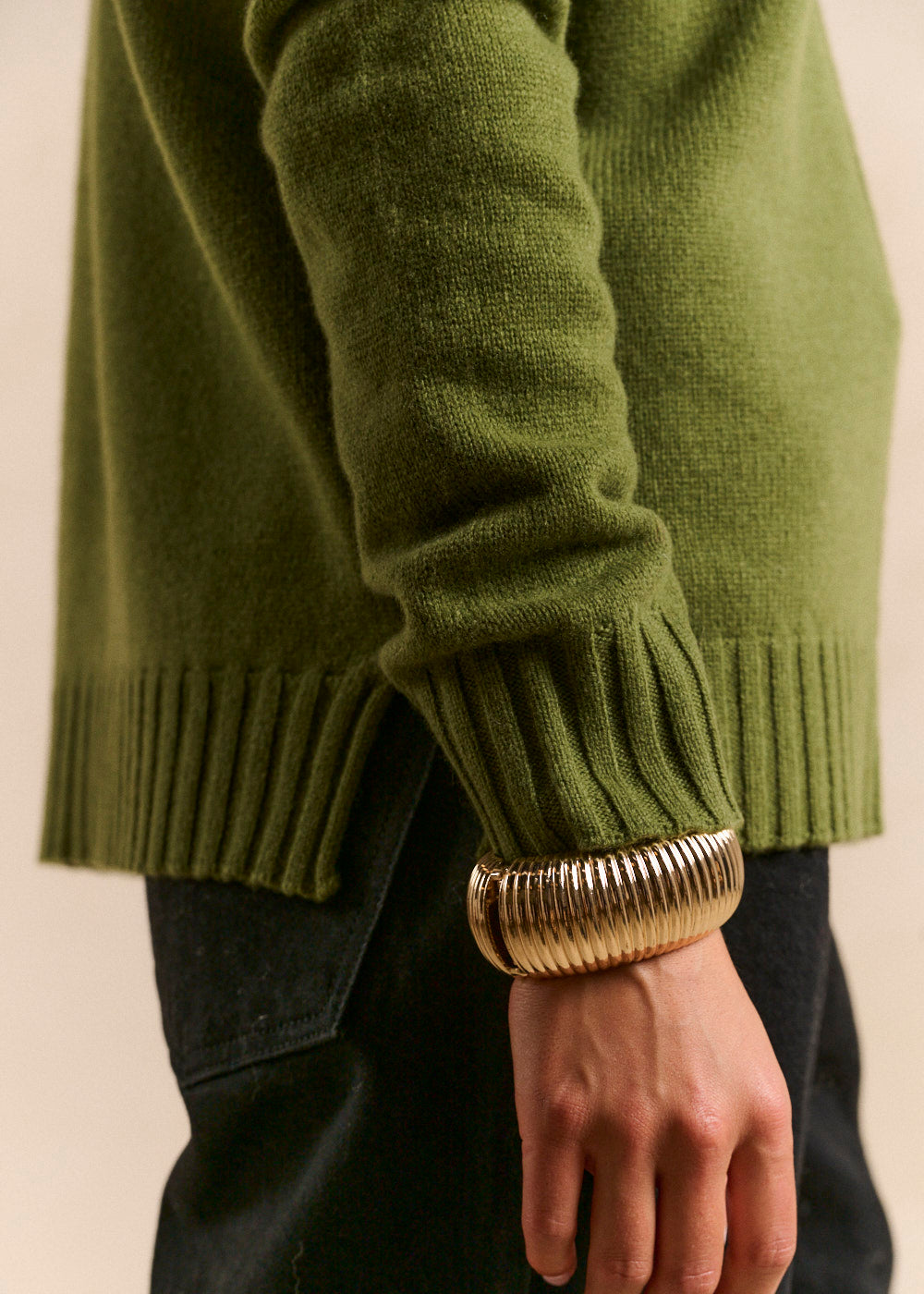 Loose turtleneck wool sweater - Sud Express - 2 - Sud Express