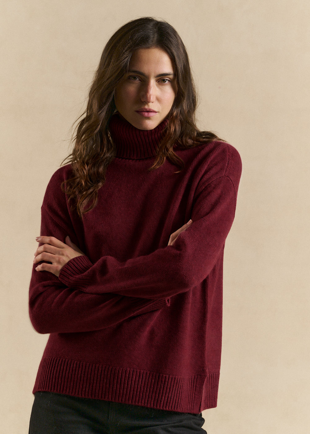 Cashmere turtleneck sweater - Sud Express - 1 - Sud Express
