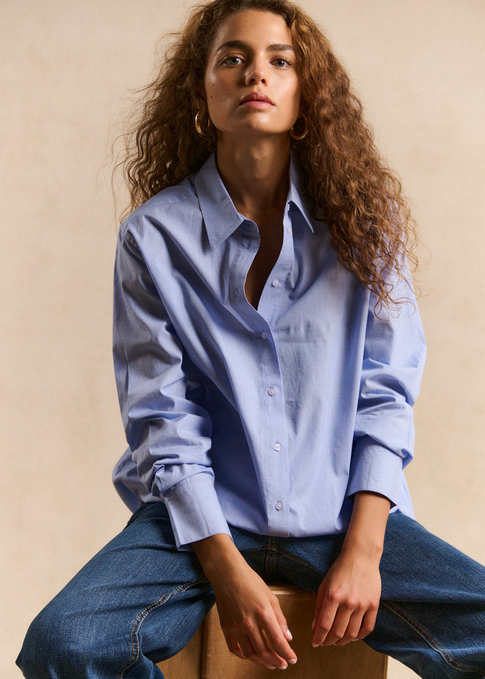 Oxford cotton shirt - Sud Express - 5 - Sud Express