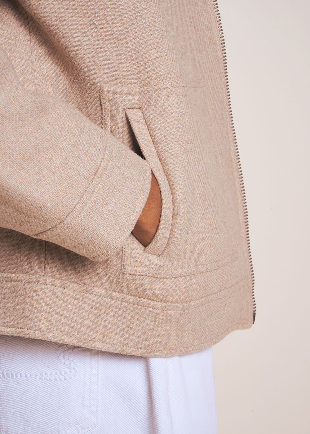 Short wool jacket - Sud Express - 4 - Sud Express