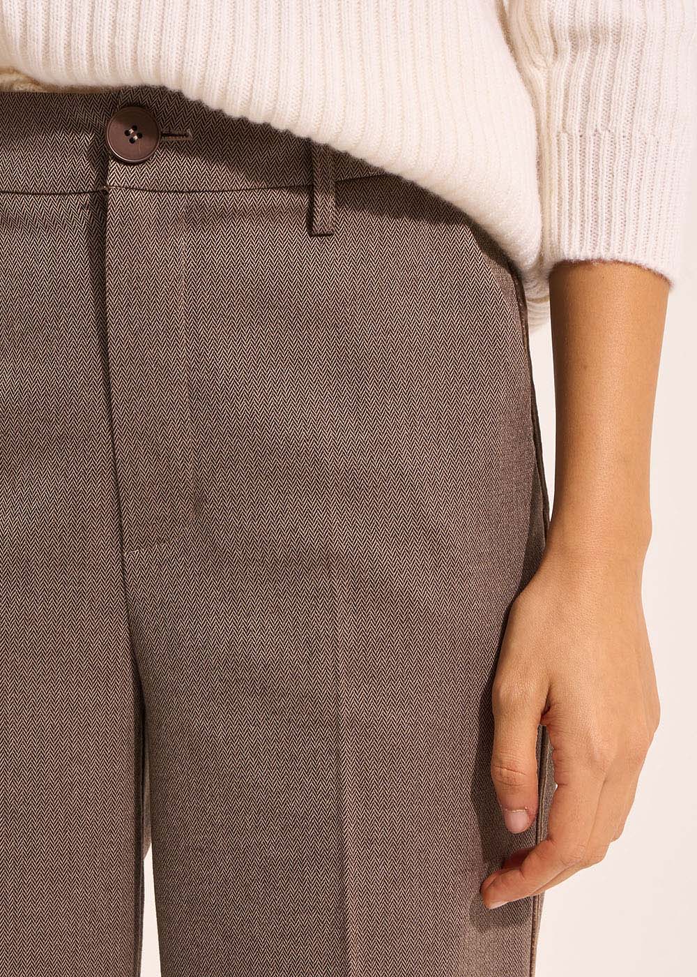 Straight high waist trourser - Sud Express - 4 - Sud Express