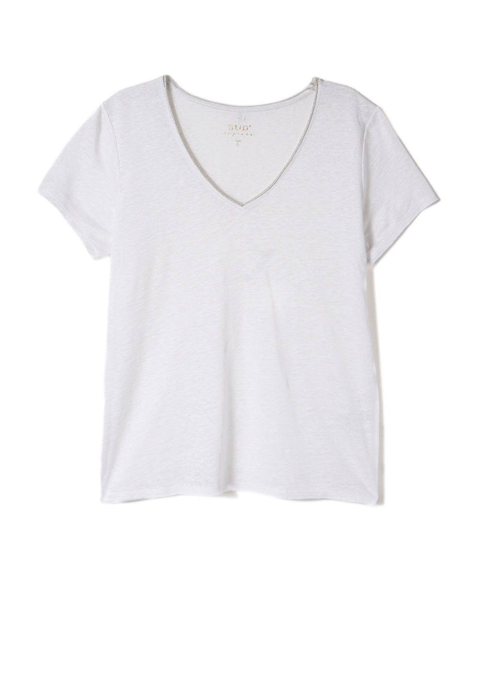 Linen short-sleeves t-shirt - Sud Express - 6 - Sud Express
