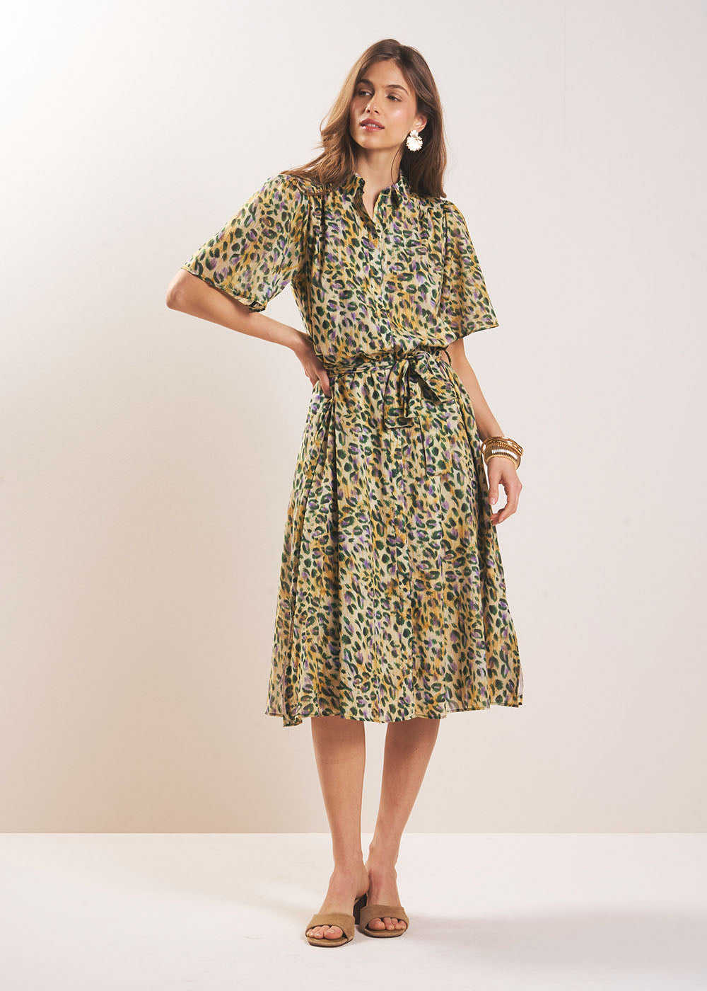 A reimagined leopard-print dress - Sud Express - 2 - Sud Express