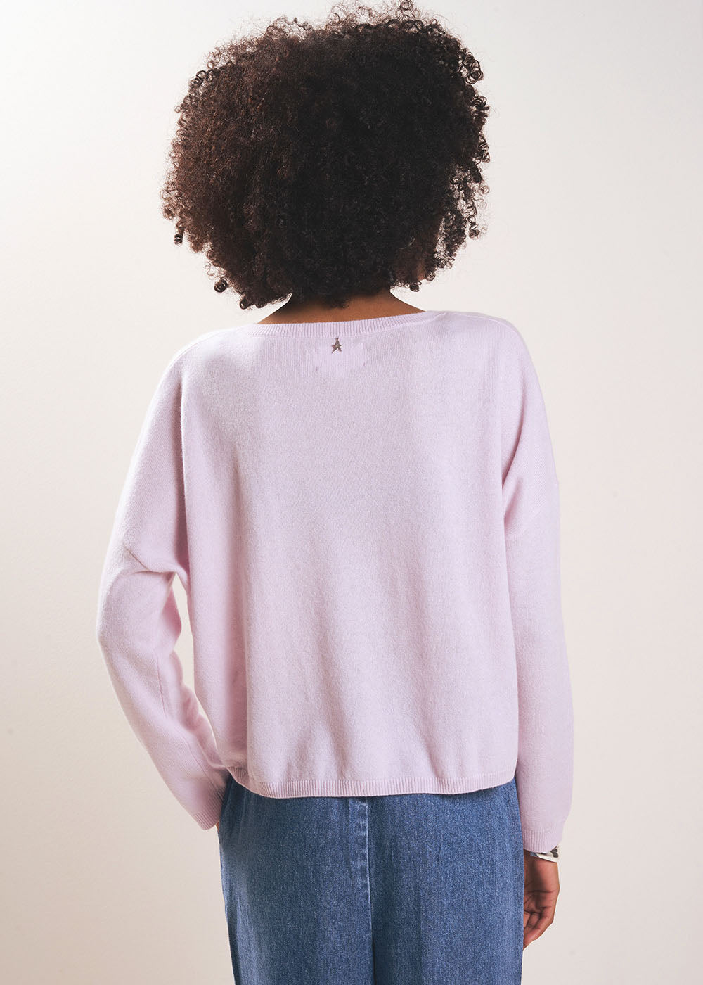 100% cashmere boat-neck jumper - Sud Express - 3 - Sud Express
