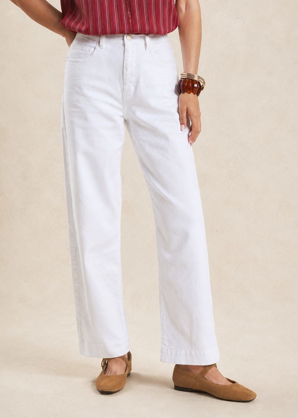 Straight-leg boyfriend jeans - Sud Express - 2 - Sud Express
