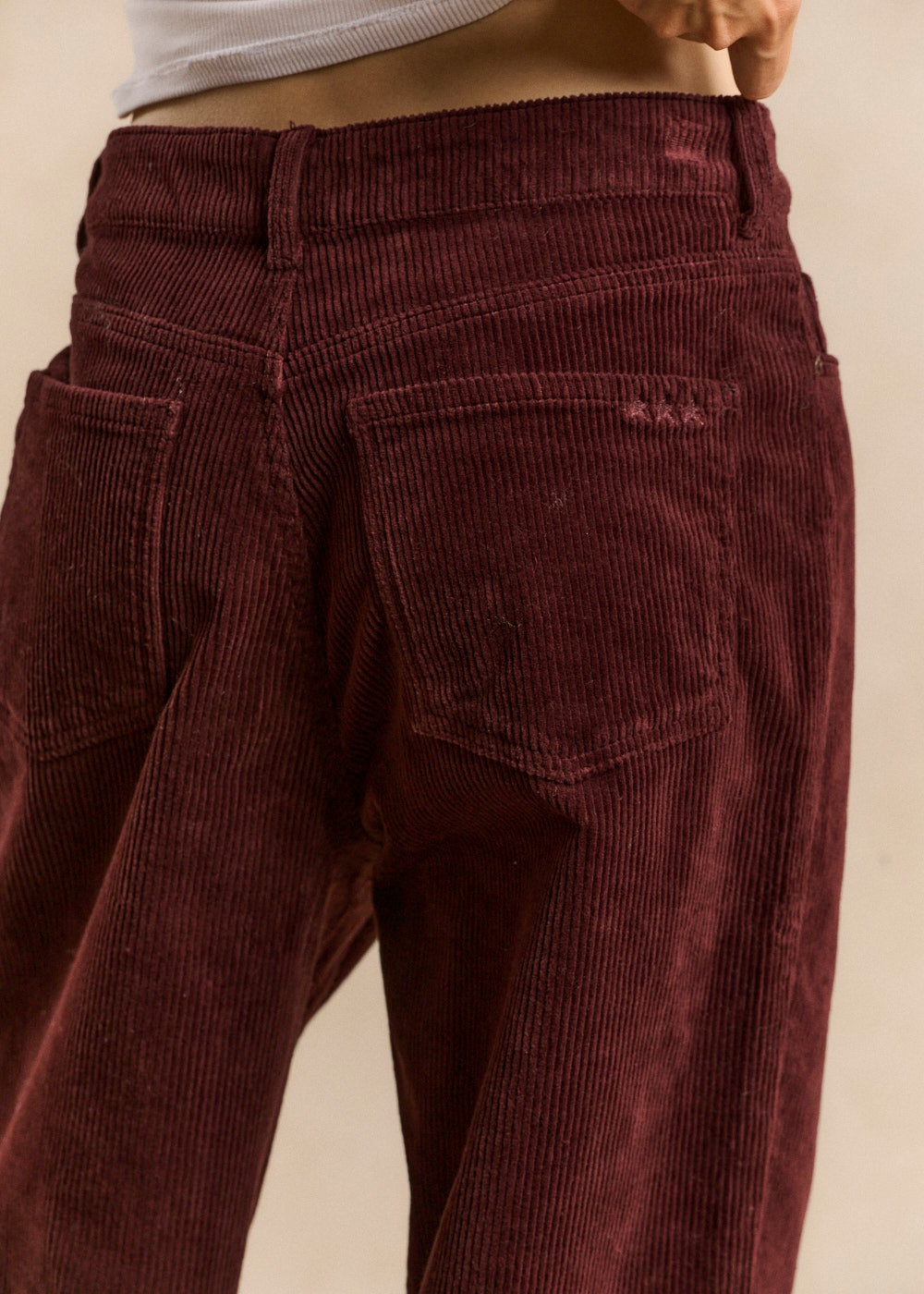 BILLYNI Balloon-cut velvet pants - 4 - Sud Express - Sud Express