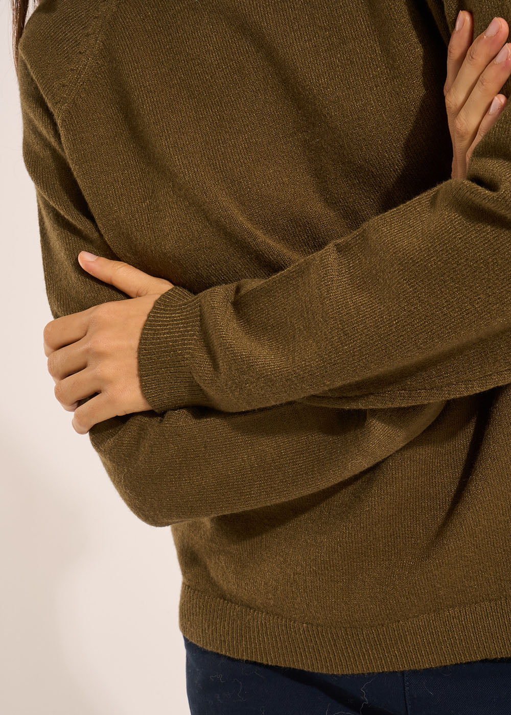 Round neck jumper with long sleeves - Sud Express - 4 - Sud Express