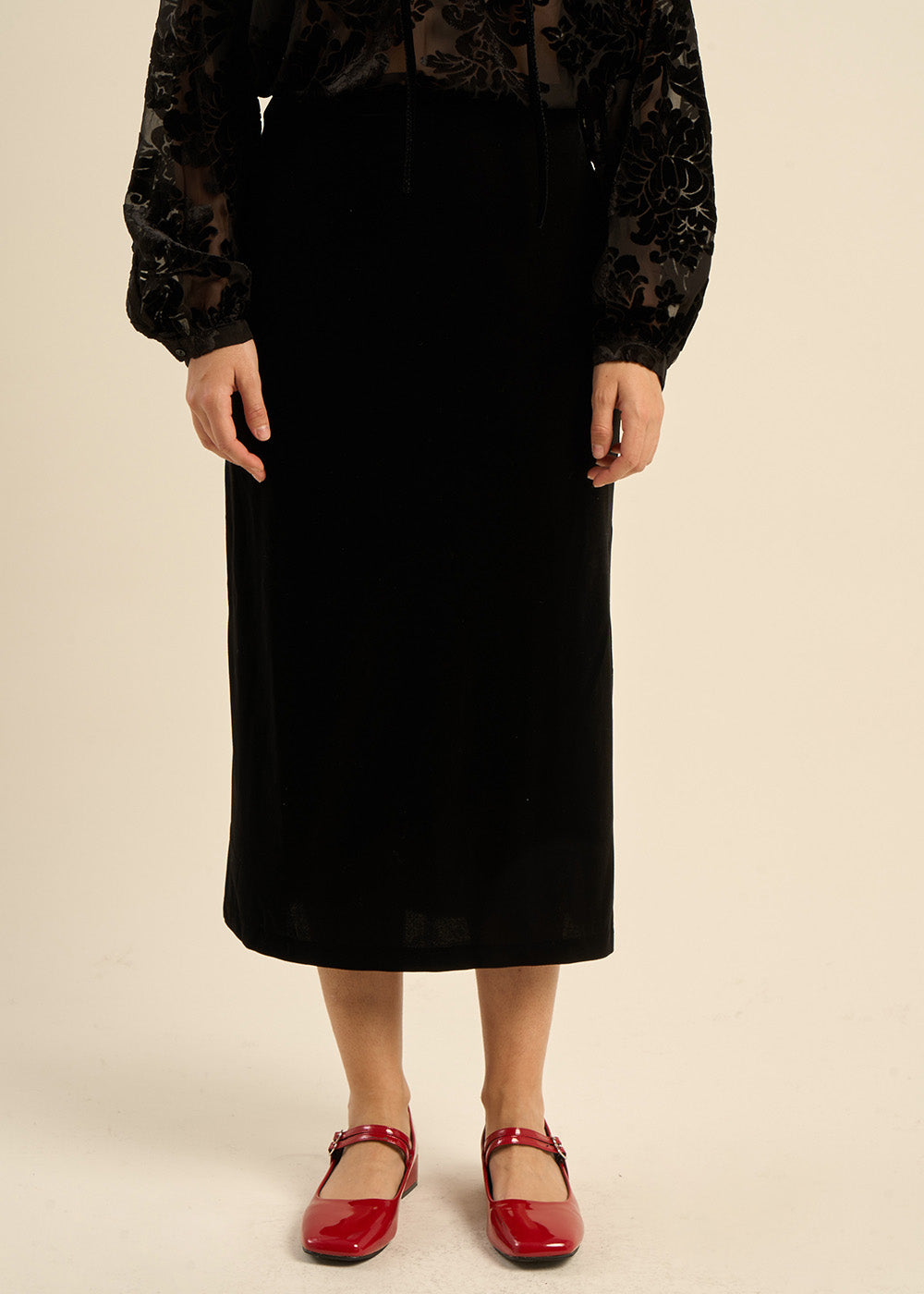 Long slit skirt - Sud Express - 4 - Sud Express