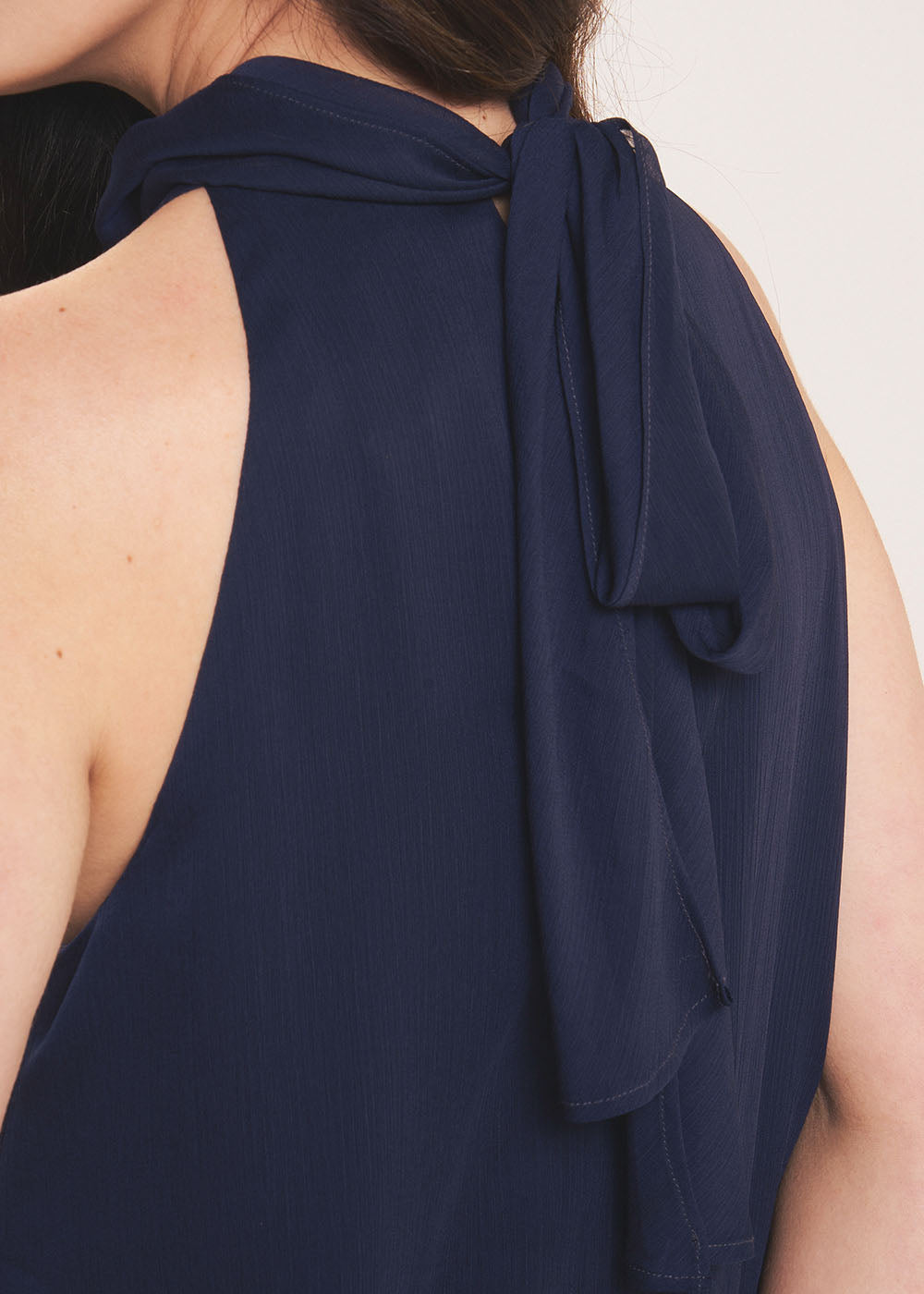 Short tie-neck dress - Sud Express - 5 - Sud Express