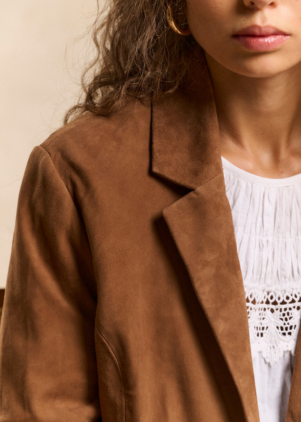 VANESSA Long leather jacket - 2 - Sud Express - Sud Express