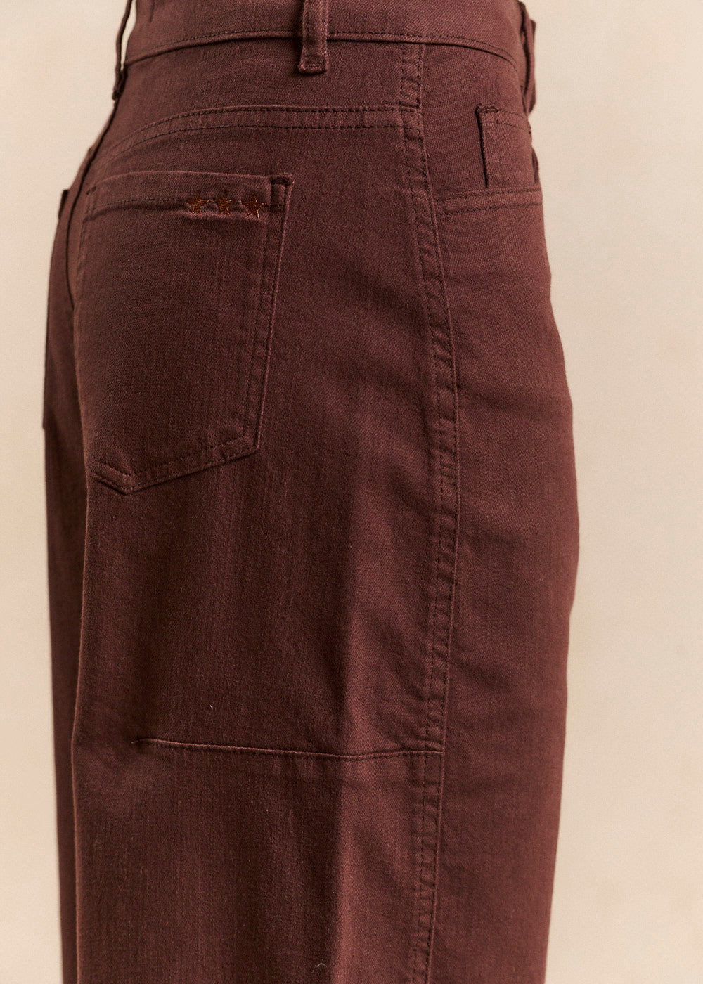 Five-pocket barrel-leg trousers - Sud Express - 5 - Sud Express