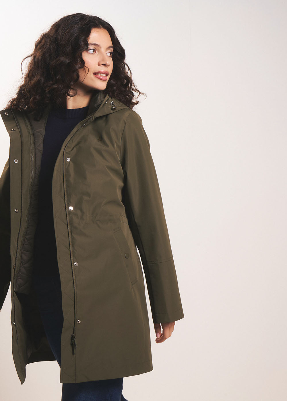Waterproof parka with removable down jacket - Sud Express - 1 - Sud Express