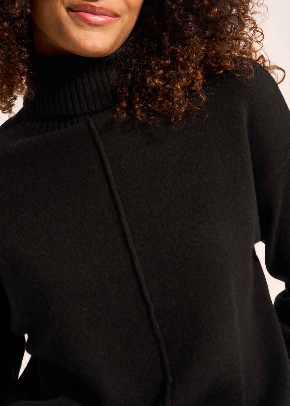 Wool turtleneck pullover - Sud Express - 2 - Sud Express