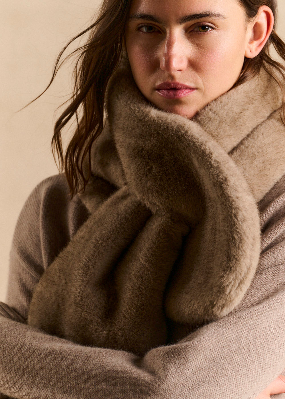 ELIZABETH With fur effect - 2 - Sud Express - Sud Express