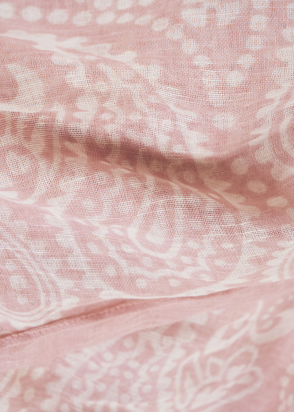 Delicate paisley pattern scarf - Sud Express - 2 - Sud Express