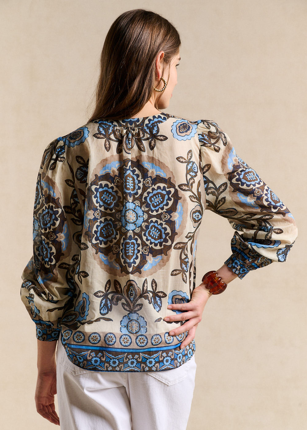 COOPER Floral-print shirt - 3 - Sud Express - Sud Express