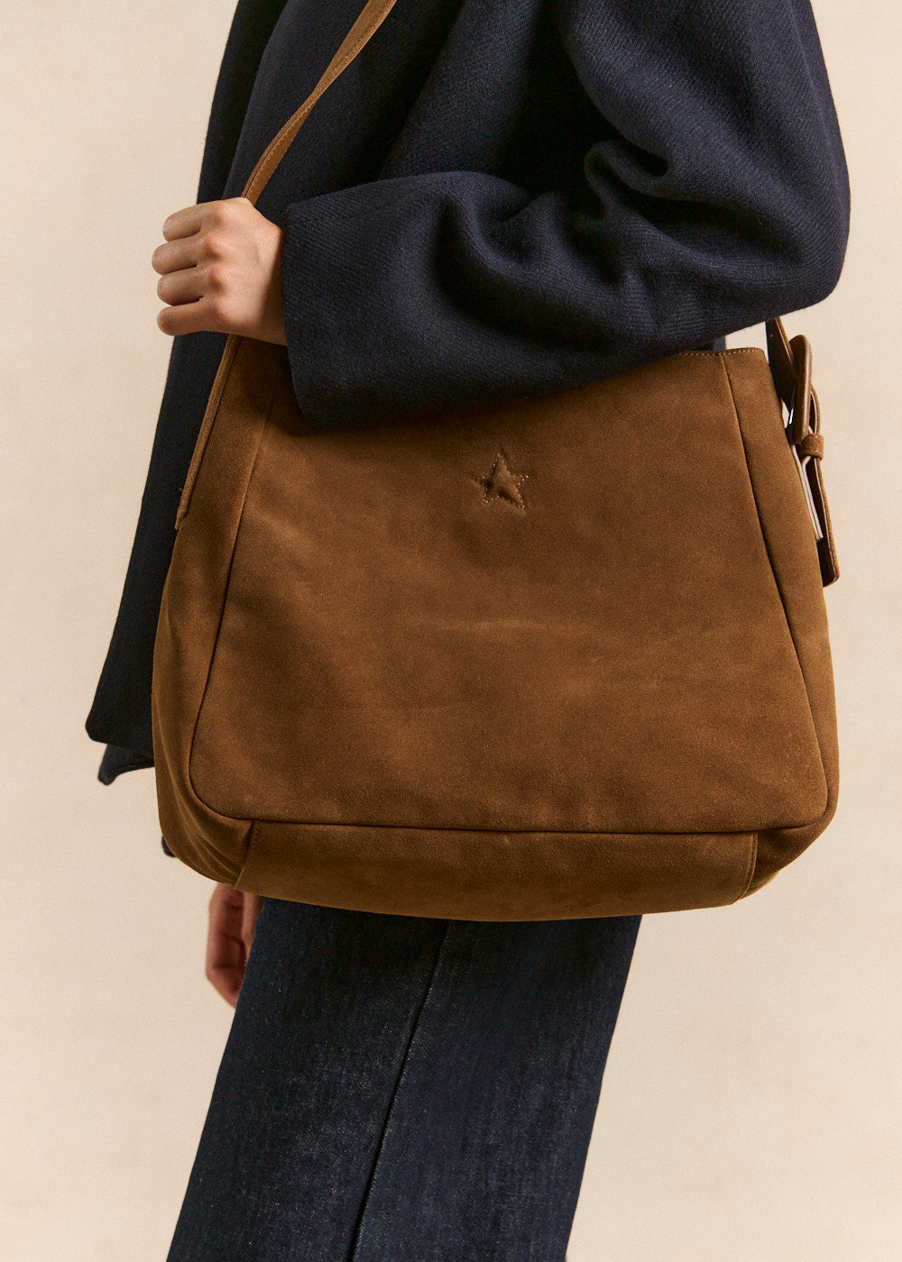 Leather messenger bag - Sud Express - 1 - Sud Express