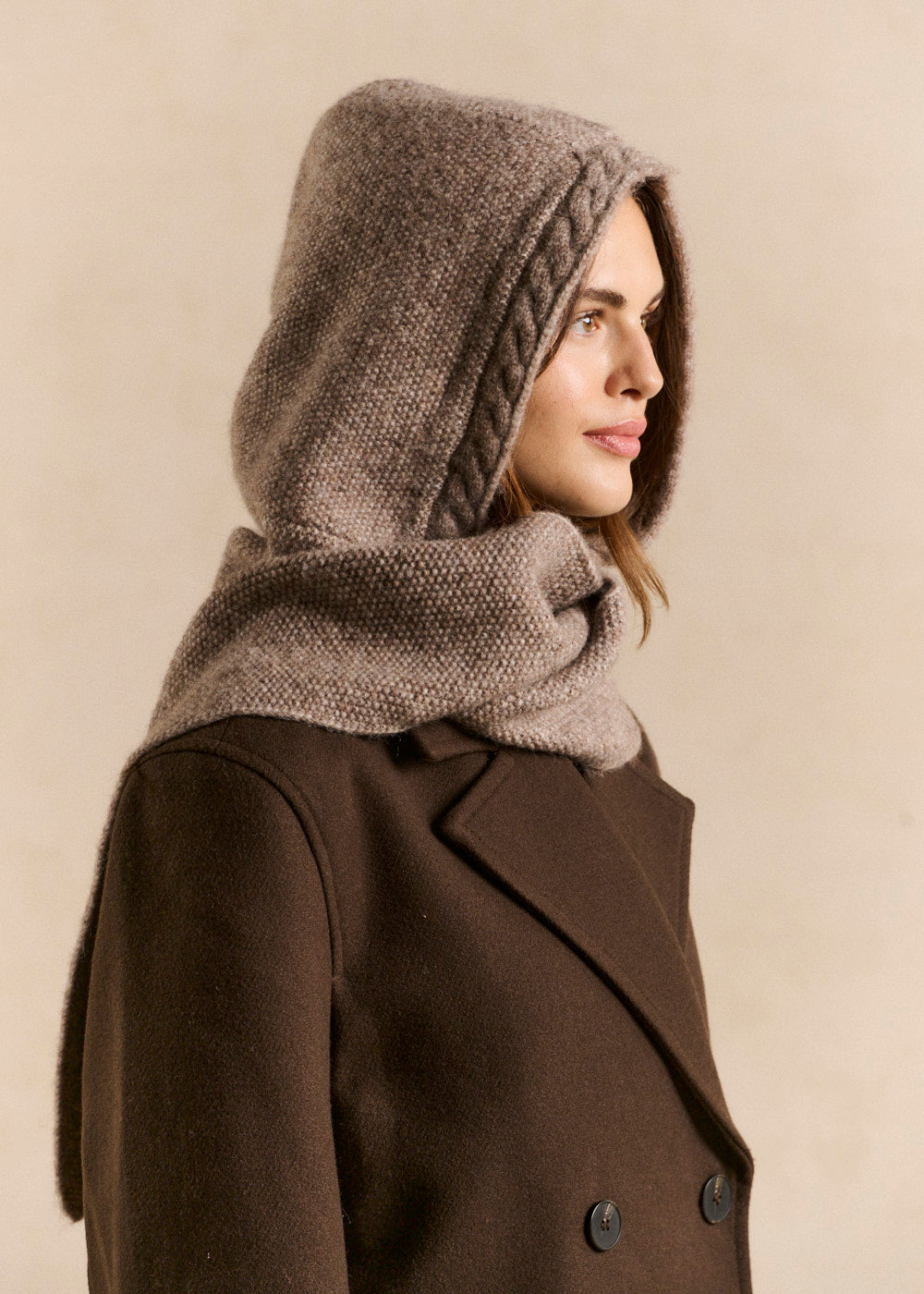 ENZO Hooded scarf - 3 - Sud Express - Sud Express