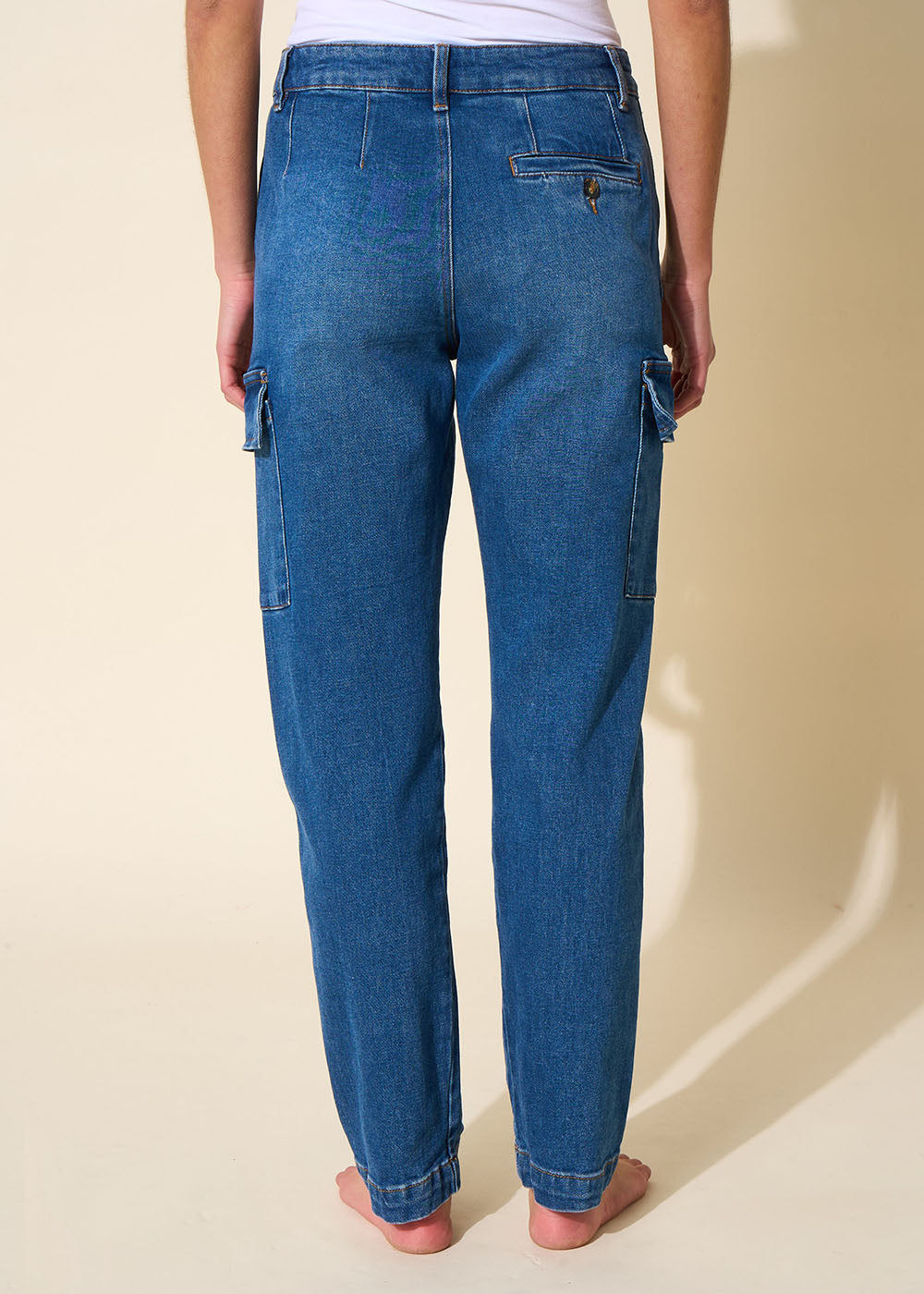 Straight cargo jeans - Sud Express - 3 - Sud Express