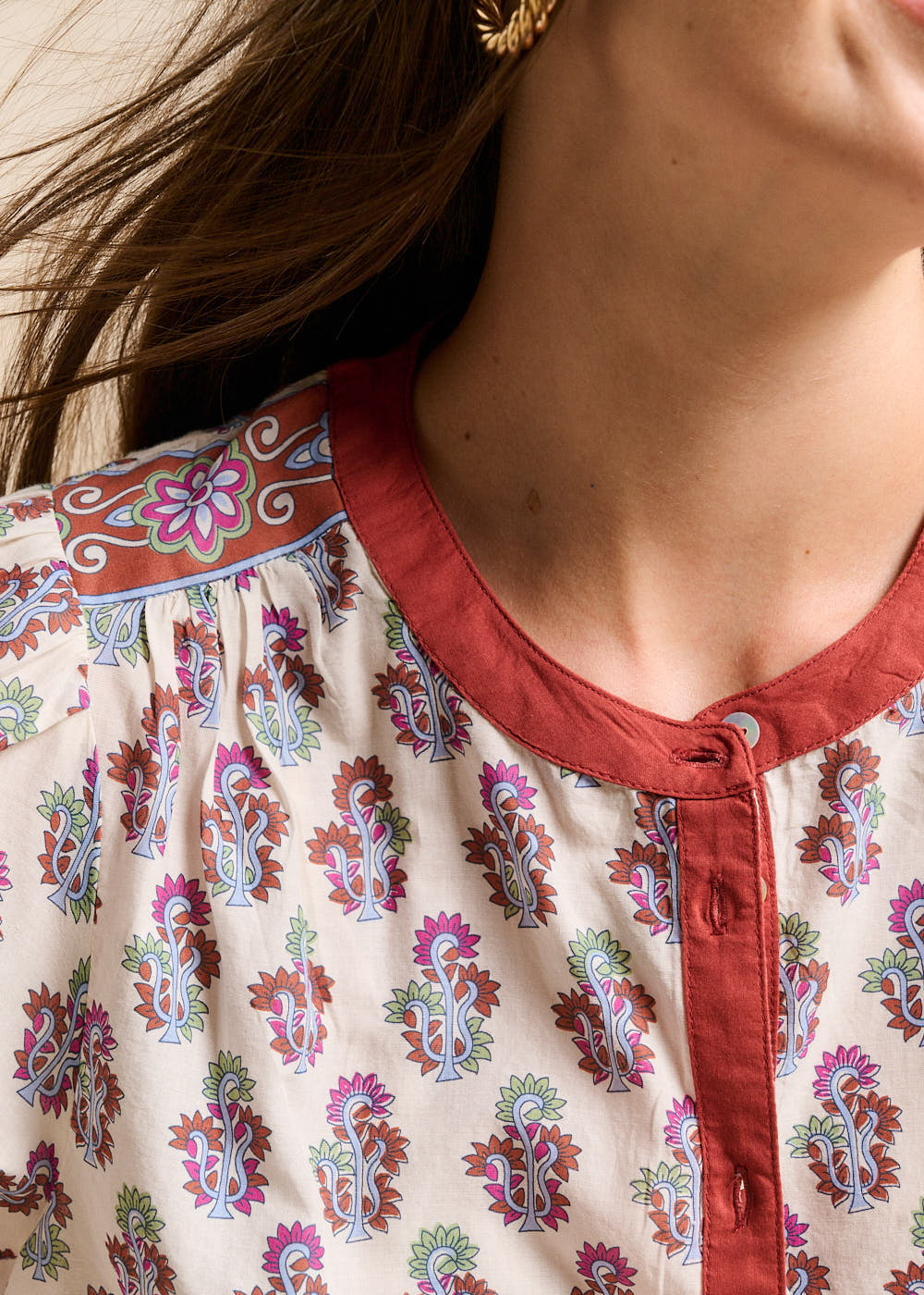 TALMA Printed blouse - 2 - Sud Express - Sud Express