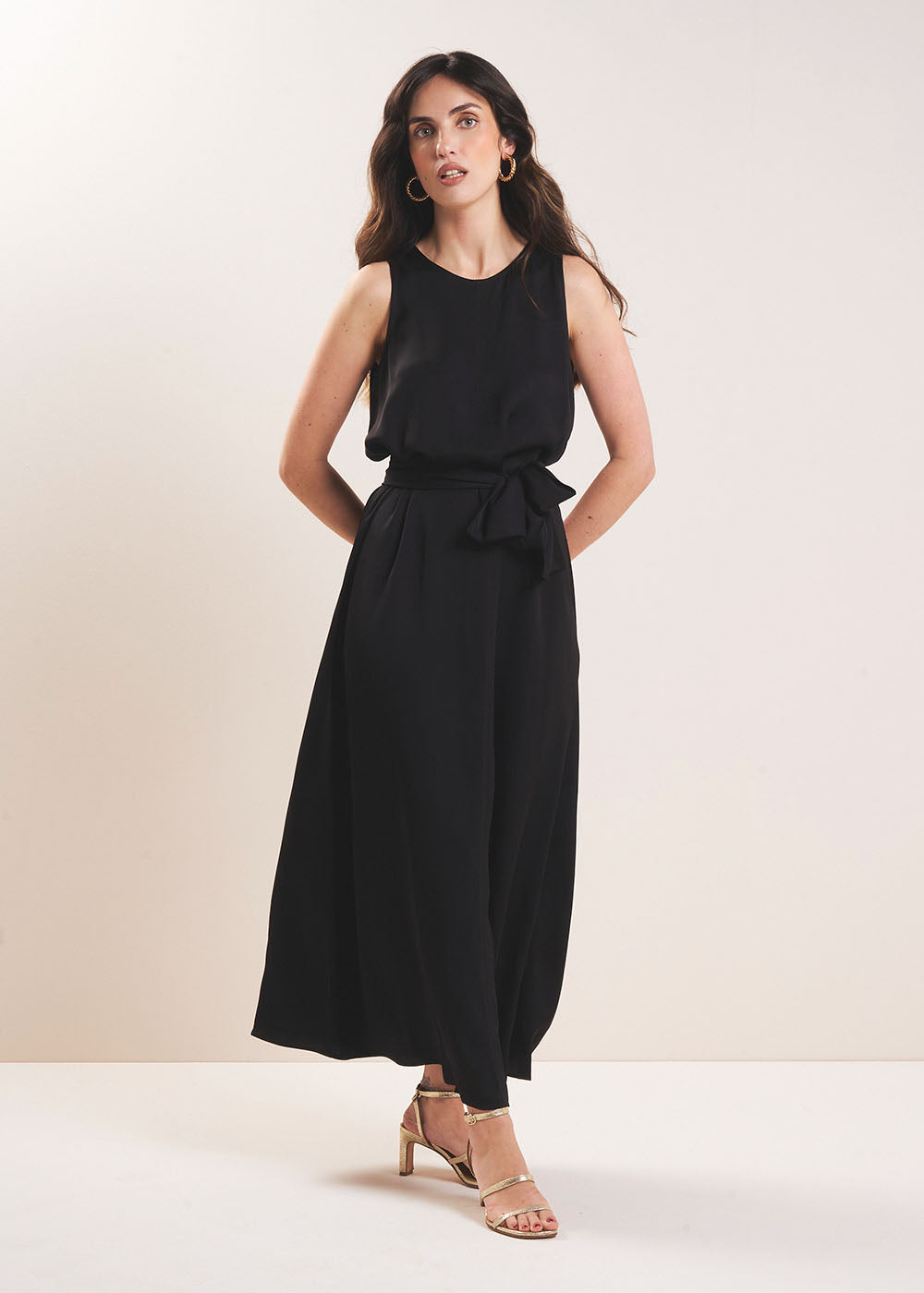 Satin maxi dress - Sud Express - 5 - Sud Express