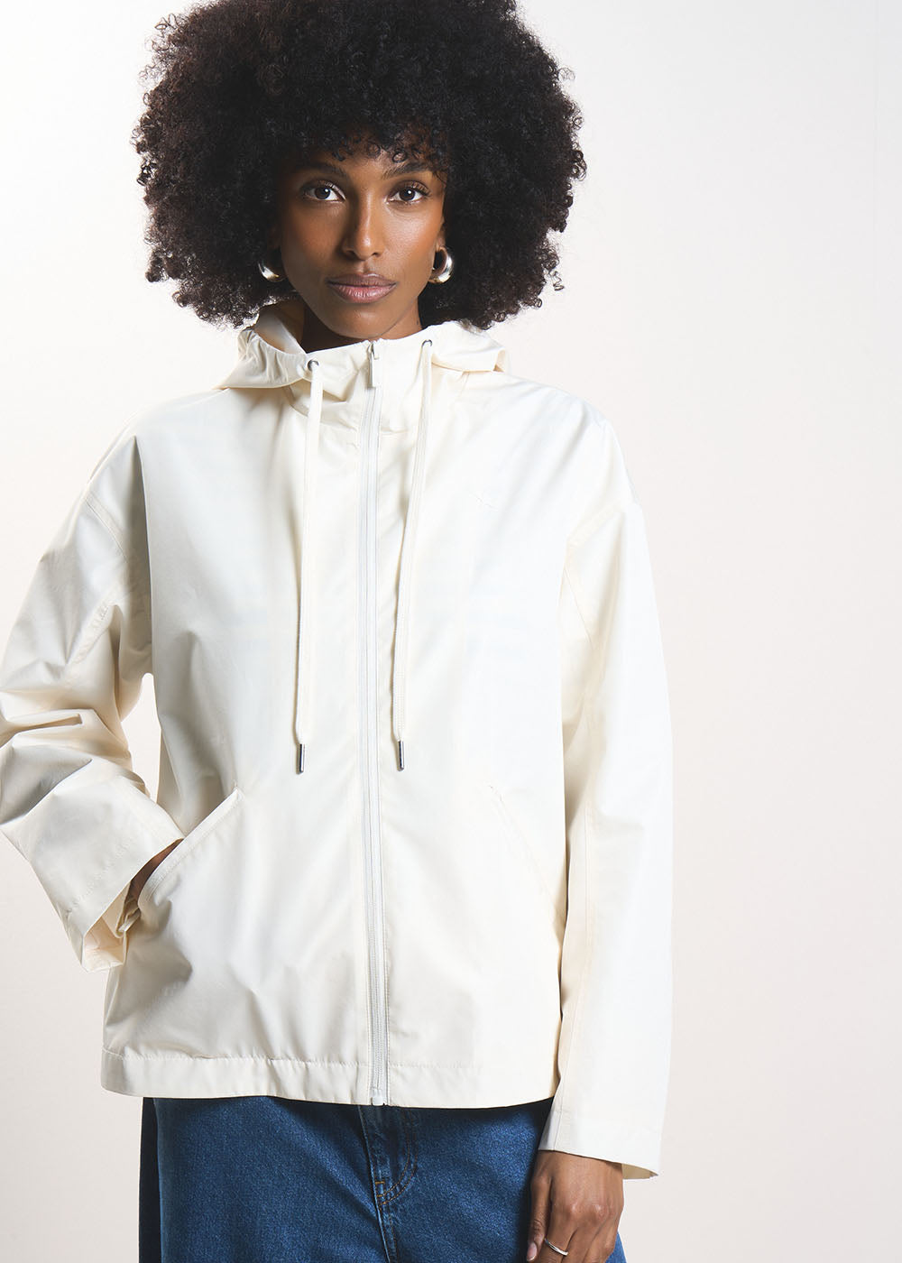 Water-repellent raincoat with hood - Sud Express - 6 - Sud Express