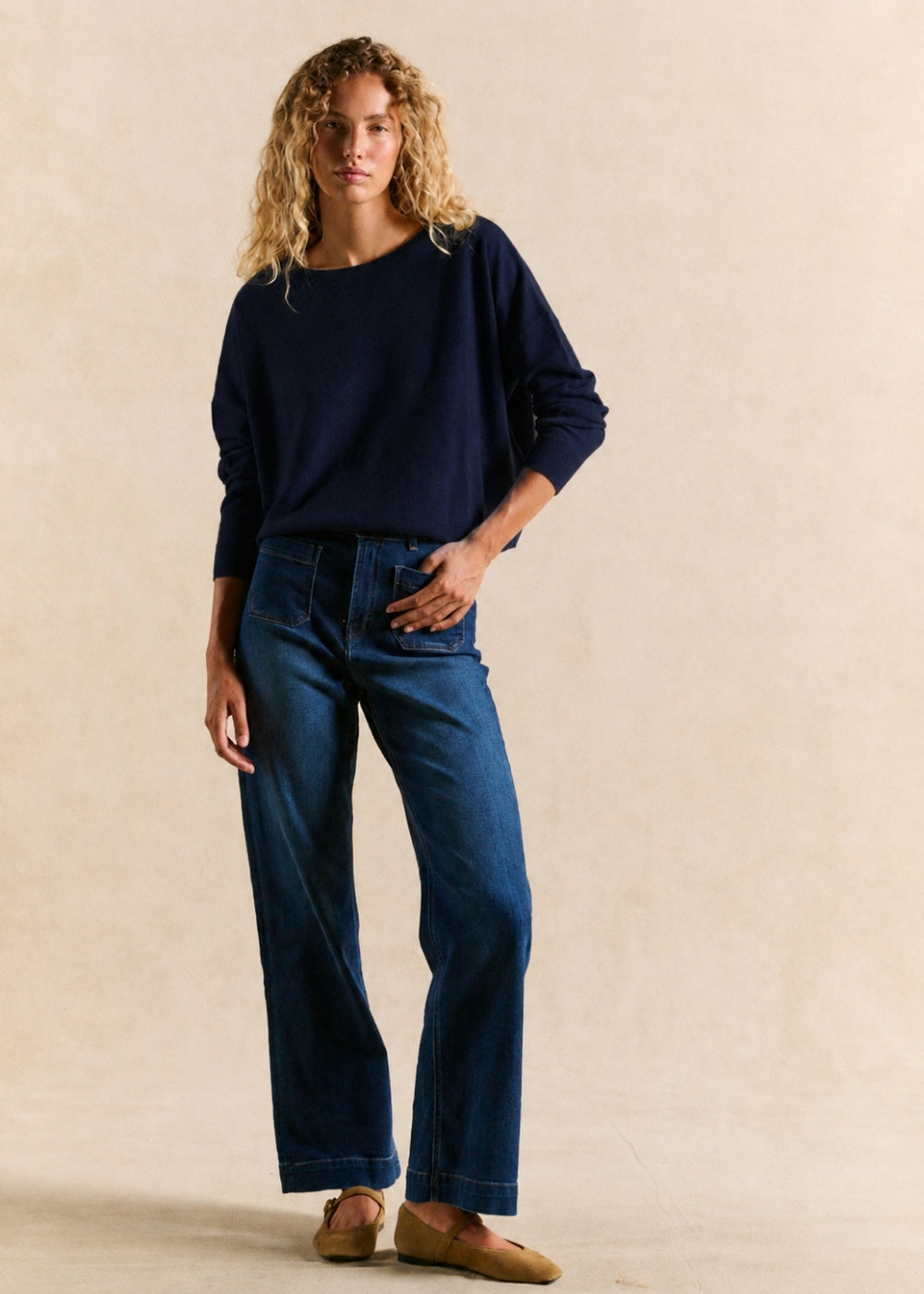 100% cashmere sweater - Sud Express - 2 - Sud Express