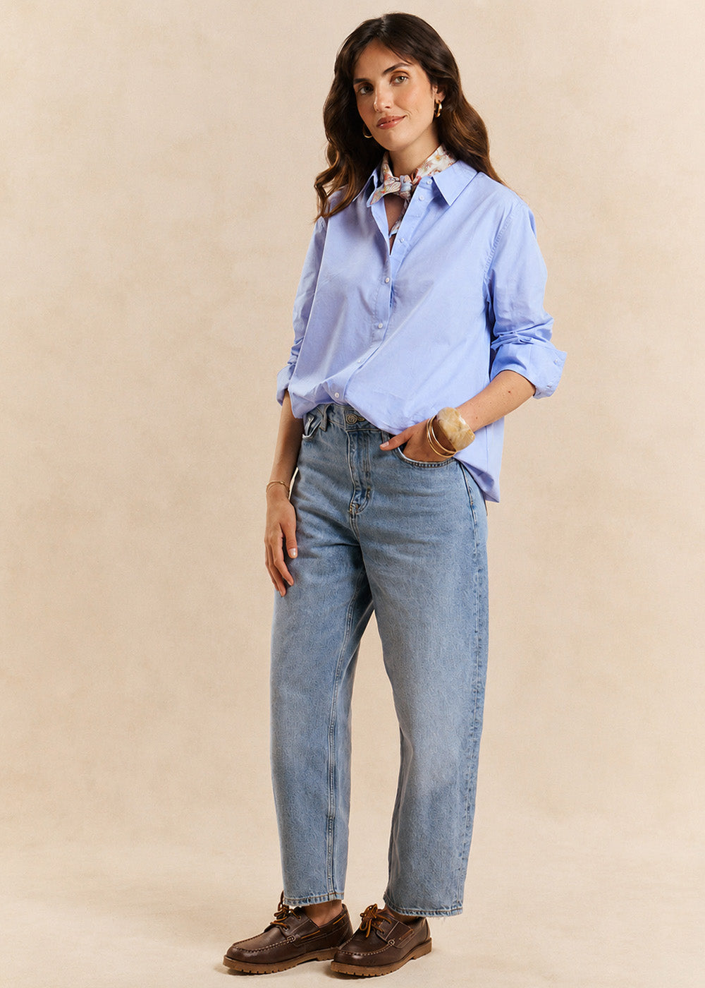 Oxford cotton shirt - Sud Express - 1 - Sud Express