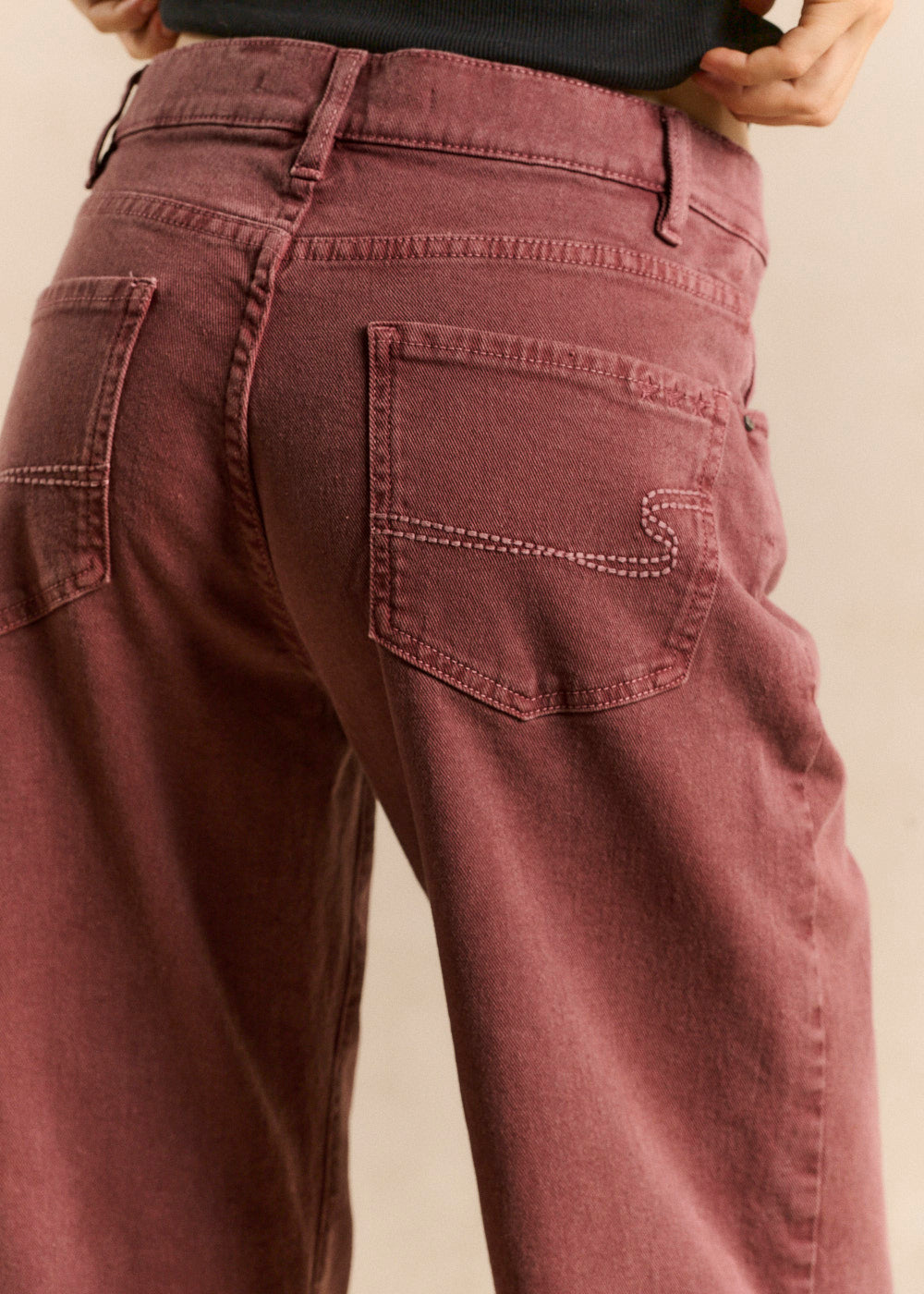 BLOOM Jean boyfriend à jambe large droite - 4 - Sud Express - Sud Express