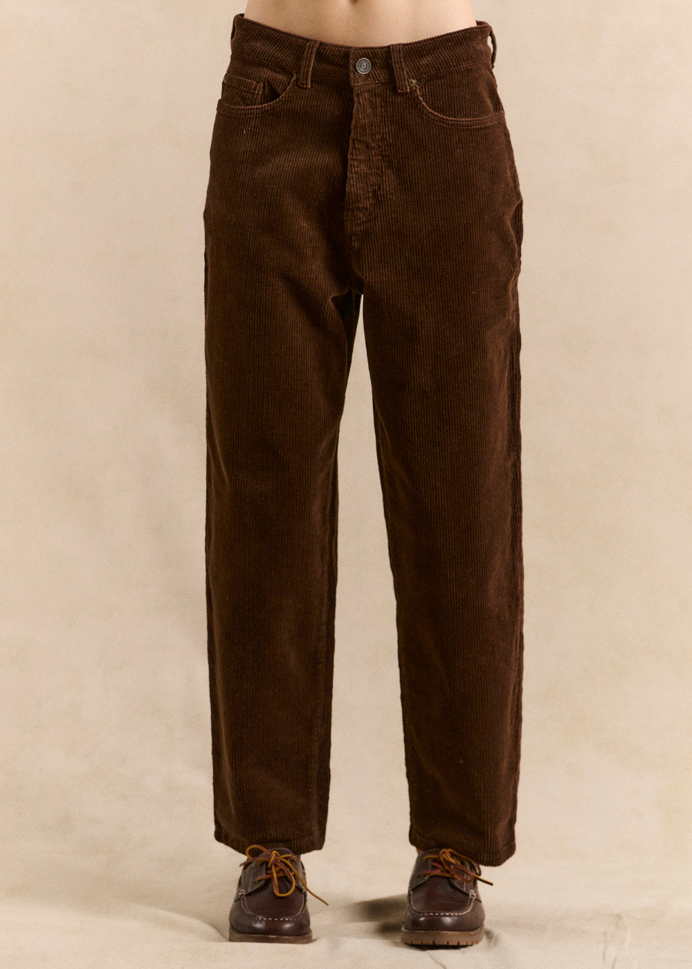 Balloon-cut velvet pants - Sud Express - 5 - Sud Express