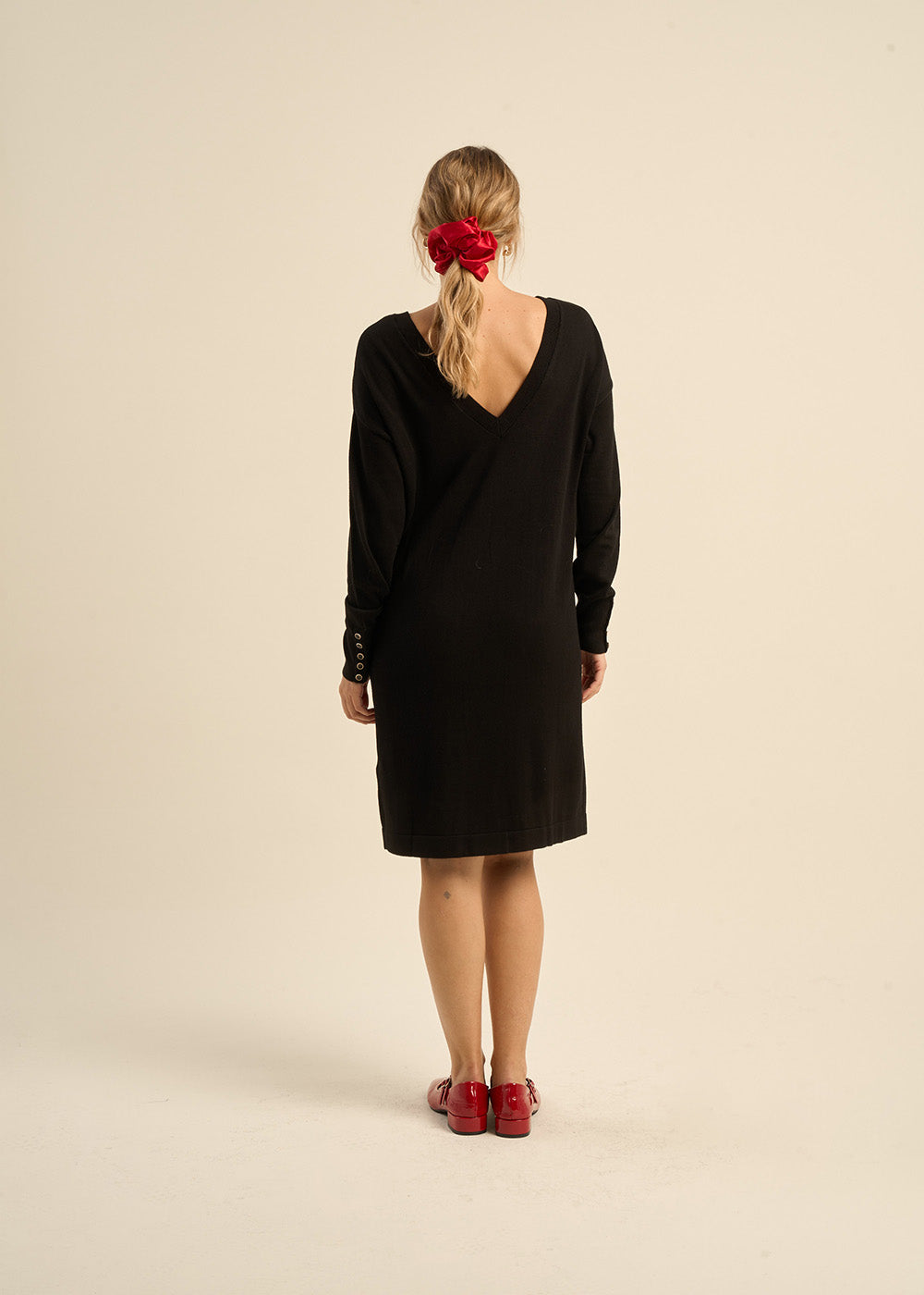 Jumper with buttoned cuffs - Sud Express - 3 - Sud Express