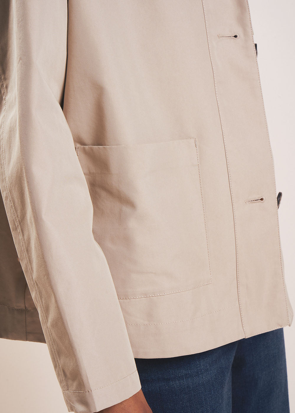 Short water-repellent jacket with hood - Sud Express - 4 - Sud Express